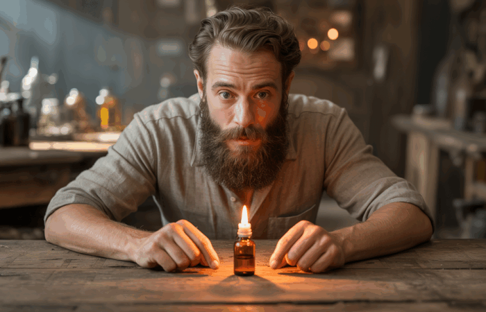 Olejek na porost brody